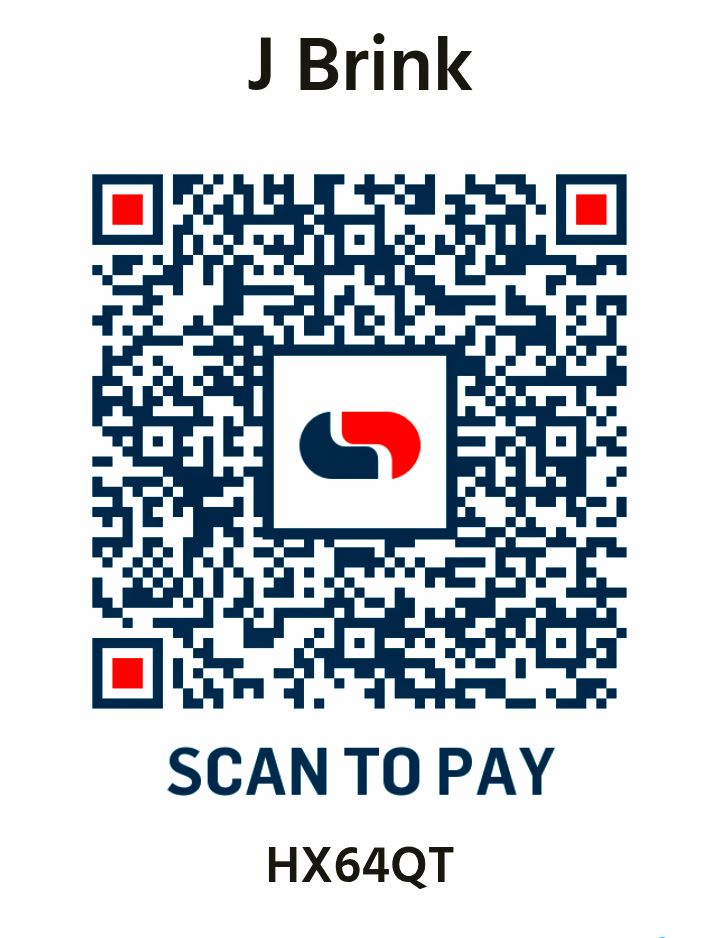 J Brink — Capitec Scan to Pay QR code, reference HX64QT